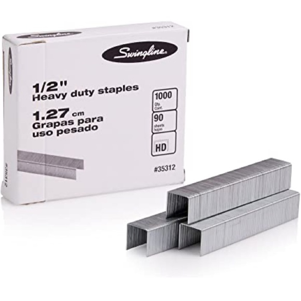 Swingline Staples, Heavy Duty, 1/2" Length (Gift with Purchase)